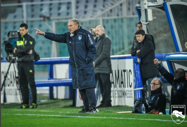 Pescara, parla Zeman: "La stampa deve aiutare la squadra" 