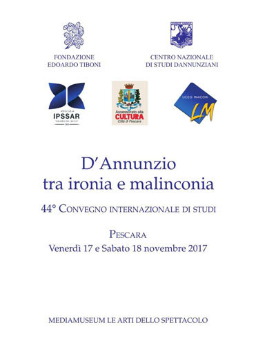 44mo Convegno internazionale di studi dannunziani