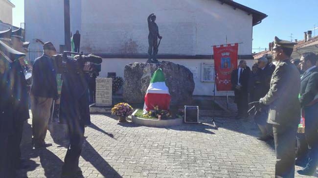 Aielli ultimo saluto al soldato Angeloni