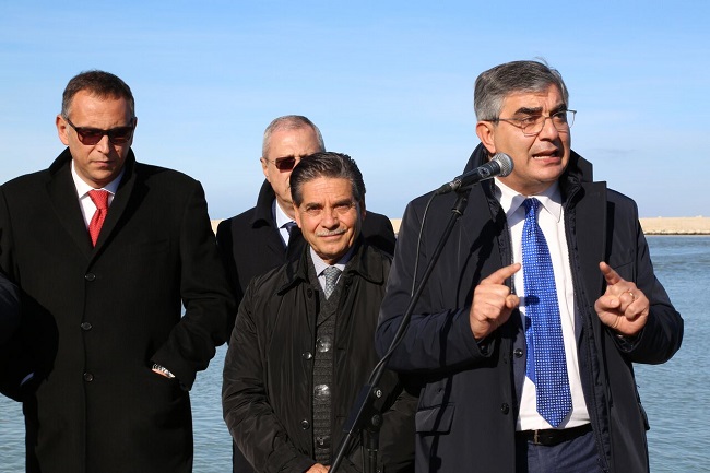 D'Alfonso su diga foranea