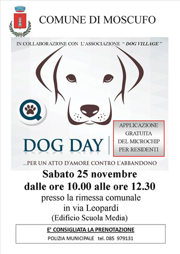 Dog Day Moscufo 25 novembre 2017