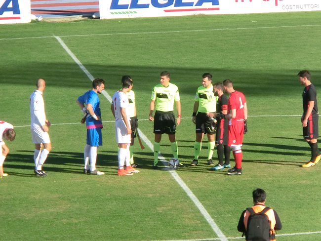 Francavilla-Matelica 1-2 a centrocampo