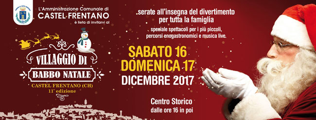 Villaggio Babbo Natale a Castel Frentano