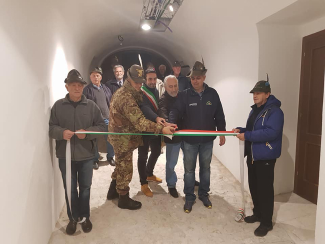 apertura mostra a Paganica
