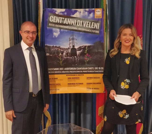 conferenza stampa 100 anni di veleni