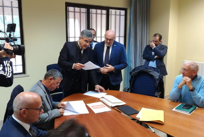 firmate le convenzioni con la Regione
