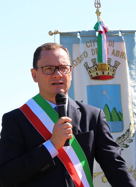 il sindaco di Roseto