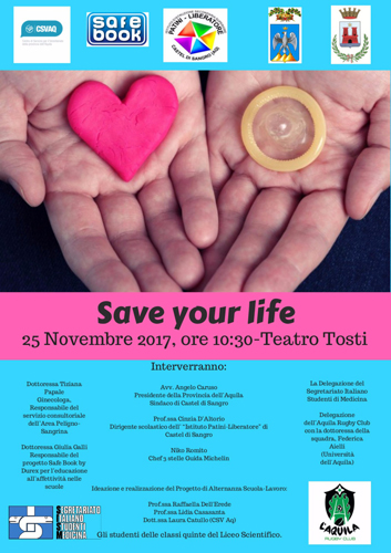 locandina safe your life