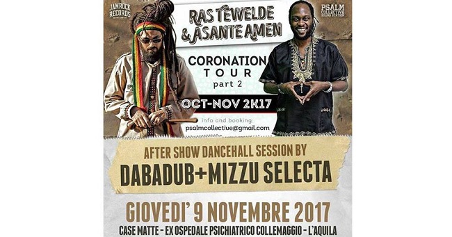 reggae party case matte 9 novembre