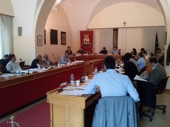 seduta di consiglio comunale Giulianova