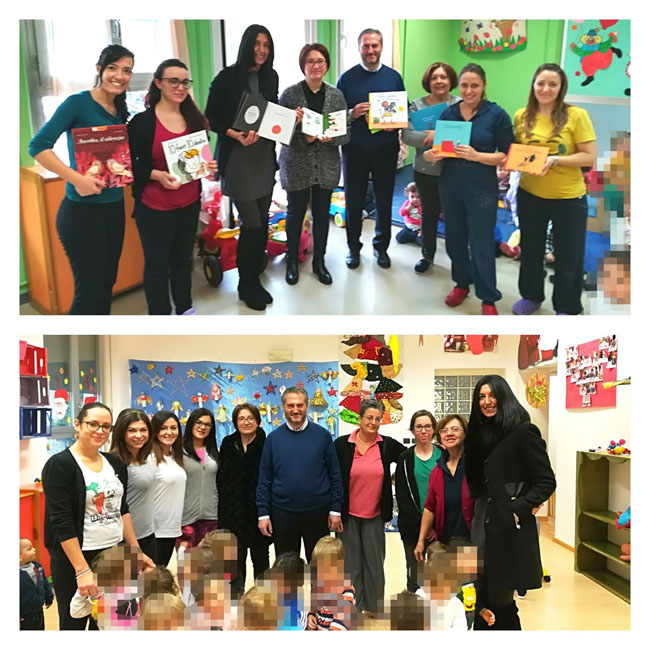 Consegna libri Asili Nido Chieti