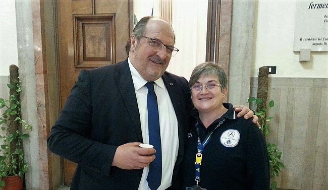 Mazzocca e la Dott.ssa Chiorazzo