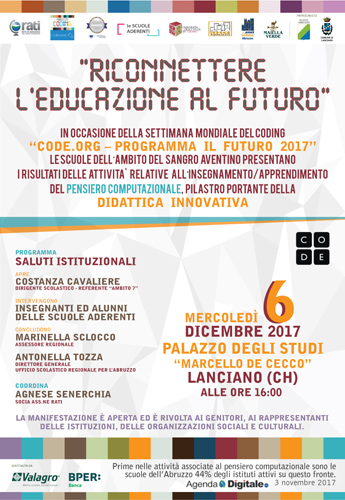 Riconnettere l’educazione al futuro locandina