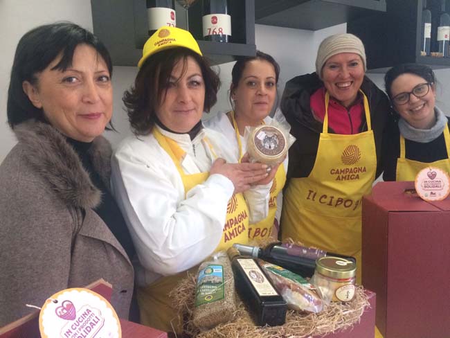 cesti solidarietà Coldiretti