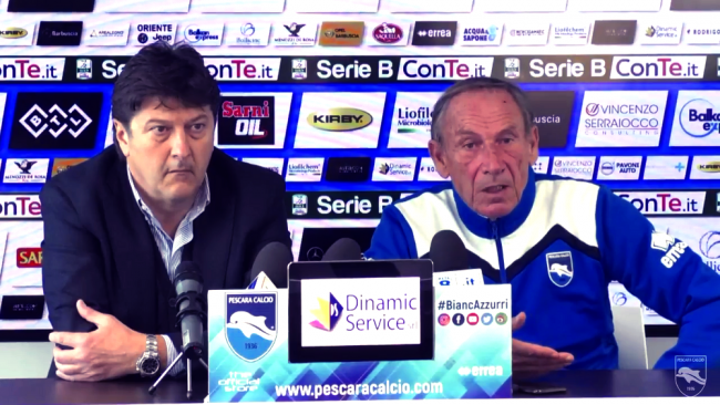 Verso Pescara-Ternana - Le parole di Zeman e Sebastiani