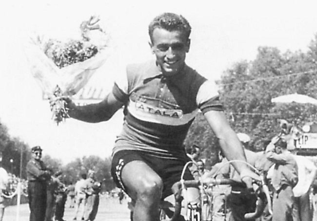 il ciclista Alessandro Fantini