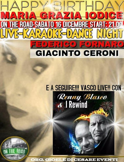 karaoke on the road 16 dicembre