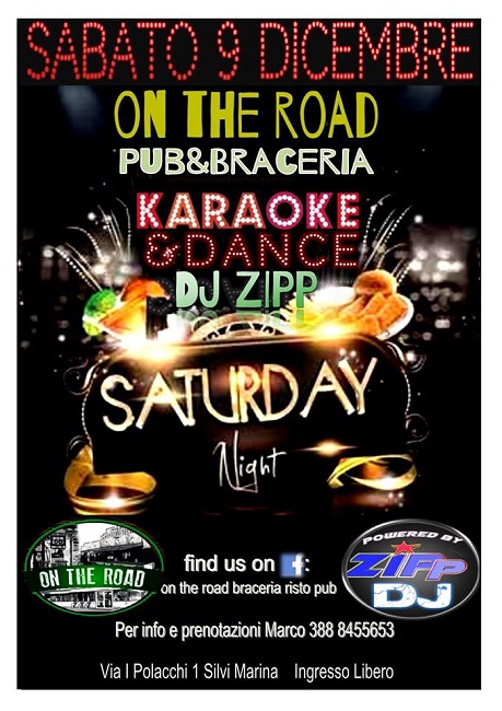 karaoke on the road 9 dicembre