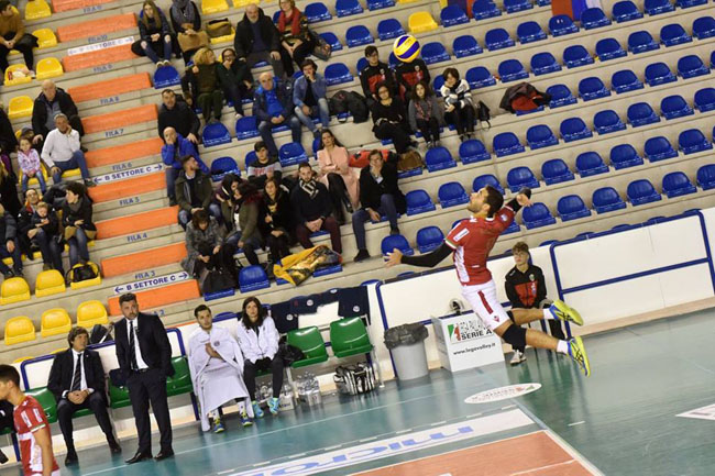 Sieco Service chiude il 2017 in trasferta contro la capolista