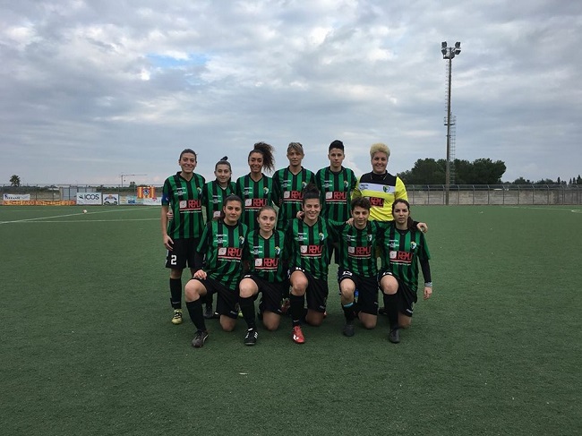 Pari in Salento per il Chieti Calcio Femminile, fallito un rigore