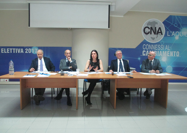 Cna L’Aquila – Teramo insieme per lo sviluppo delle zone interne