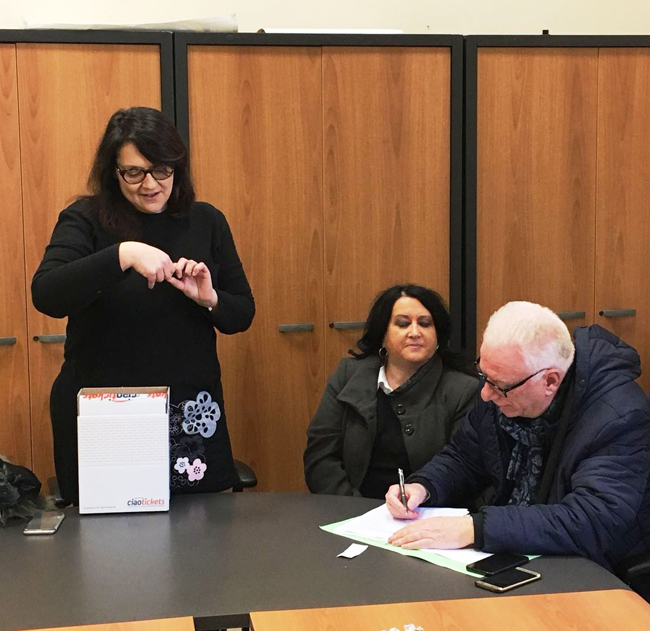 Estrazione lotteria incaricati del sindaco