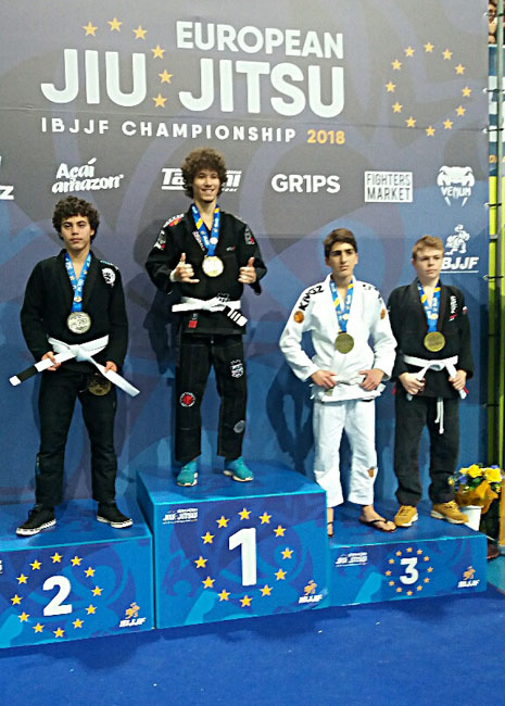 Niccolò Petrini conquista il bronzo ai campionati europei open IBJJF
