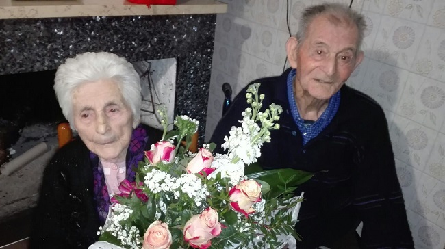 SGT, Leontino e Virginia festeggiano i 70 anni di matrimonio
