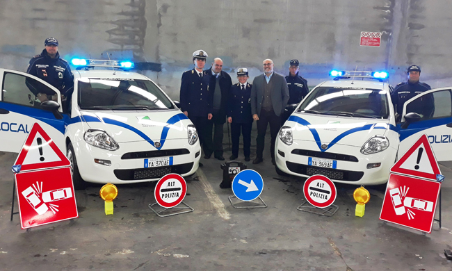 Due nuovi veicoli di servizio per la Polizia Locale di Chieti