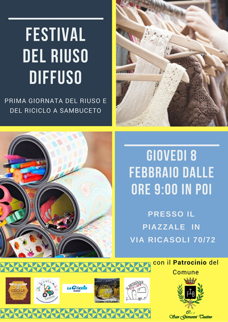 Festival del Riuso Diffuso, l'8 febbraio a San Giovani Teatino