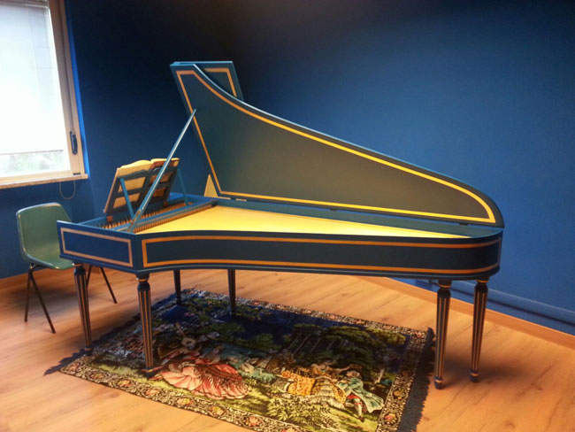 Foto nuovo clavicembalo