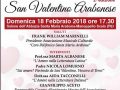 Locandina San Valentino 2018