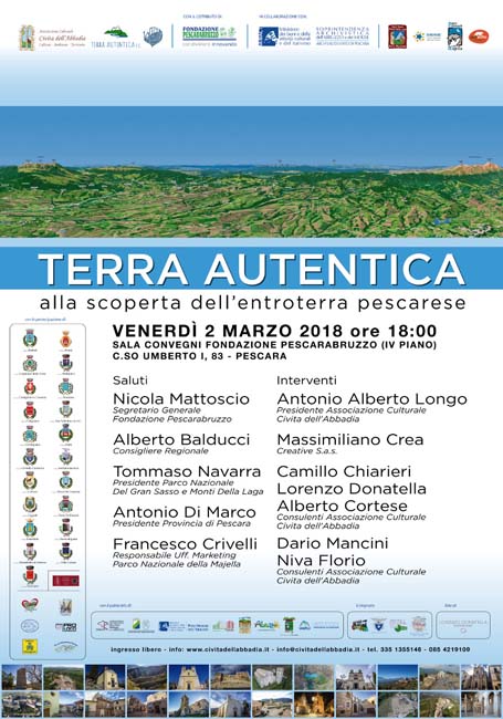 Manifesto TERRA AUTENTICA 2018