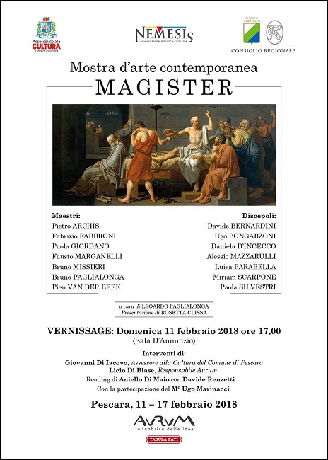 Manifesto locandina Magister