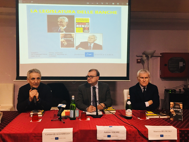 QUAGLIARIELLO E BELPIETRO A TERAMO