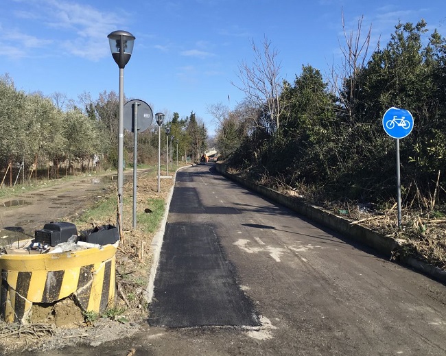 ciclabile fiume sud Pescara
