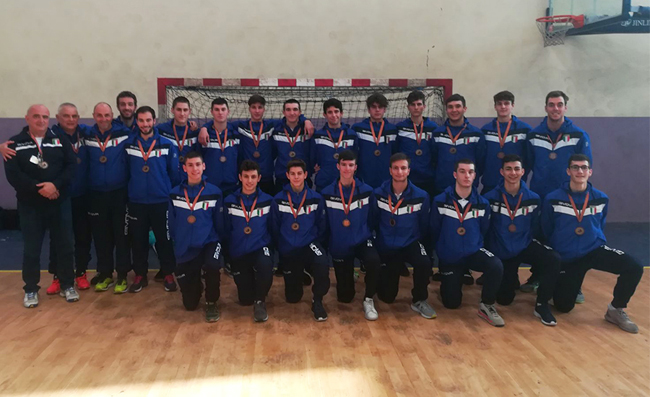 Pallamano, bronzo per l'Italia U18: due giocatori del CSA protagonisti