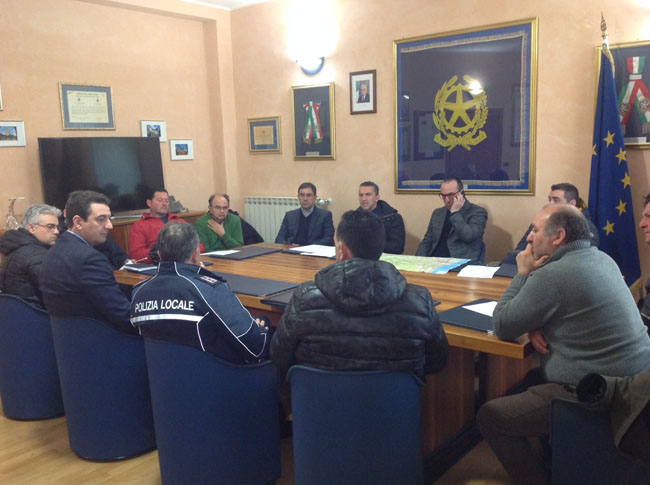 Montesilvano, maltempo: riunione operativa a Palazzo di Città