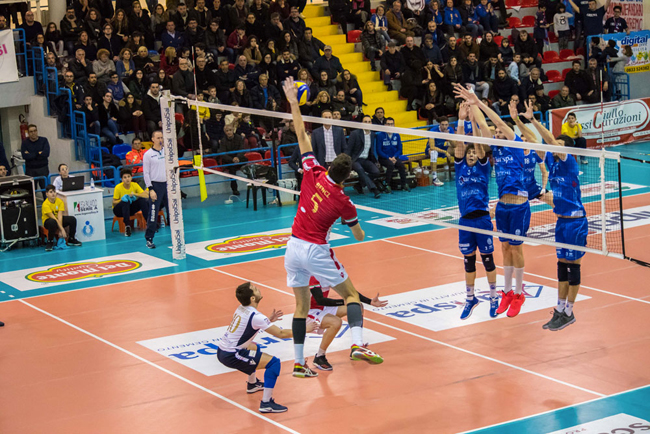 Sieco Impavida Ortona sconfitta 3-0 a Alessandro 