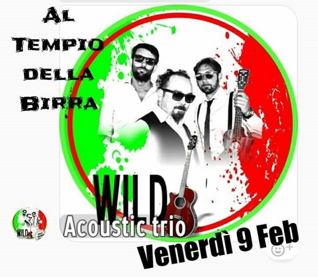 wild acoustic trio 9 febbraio