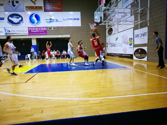 Pallacanestro, successo dell'Amatori 78-72 a Cerignola