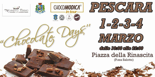 Chocomodica a Pescara, festa del cioccolato dall'1 al 4 marzo 2018