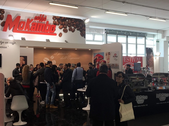 Pescara, Jimmy Ghione in visita il Saral Food 2018 Pescara, Jimmy Ghione in visita il Saral Food 2018