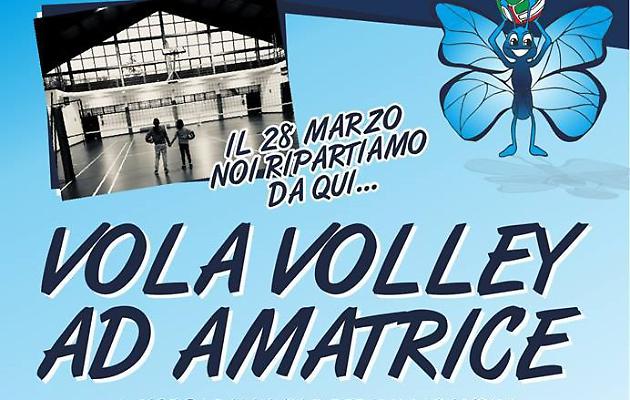 Vola Volley ad Amatrice con gli atleti della Sieco Ortona