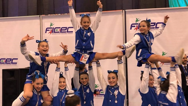 Campionati Cheerleading, medaglia di bronzo per l'Abruzzo