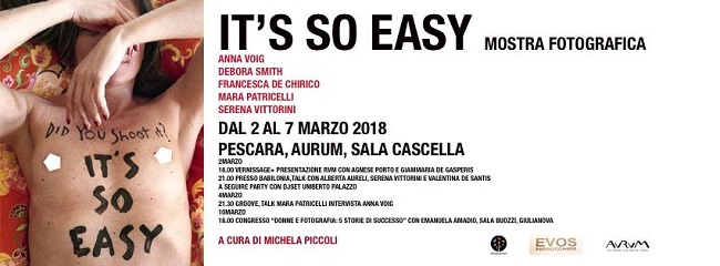 it's so easy mostra a Pescara