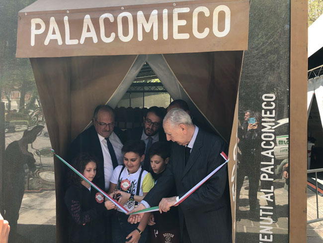 Inaugurazione Palacomieco L'Aquila