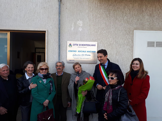 Montesilvano, aperto nuovo Centro Anziani in Via Marrone