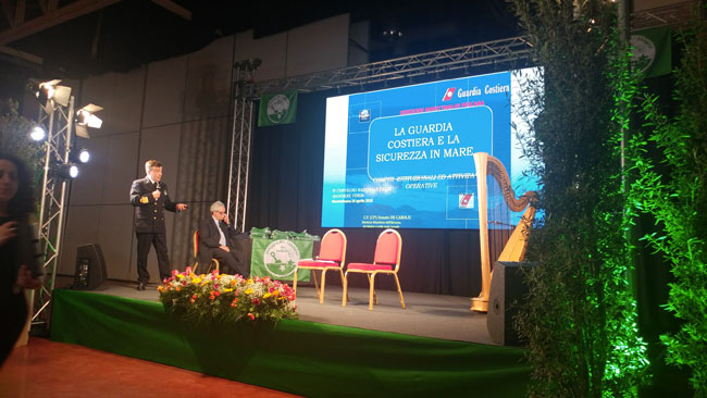 Bandiere Verdi Guardia Costiera Pescara cerimonia