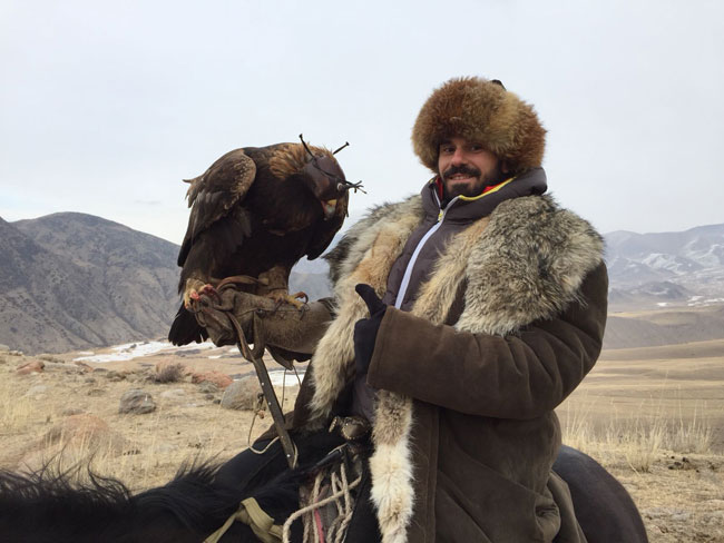 Il falconiere abruzzese Giovanni Granati a Wild Man su C5